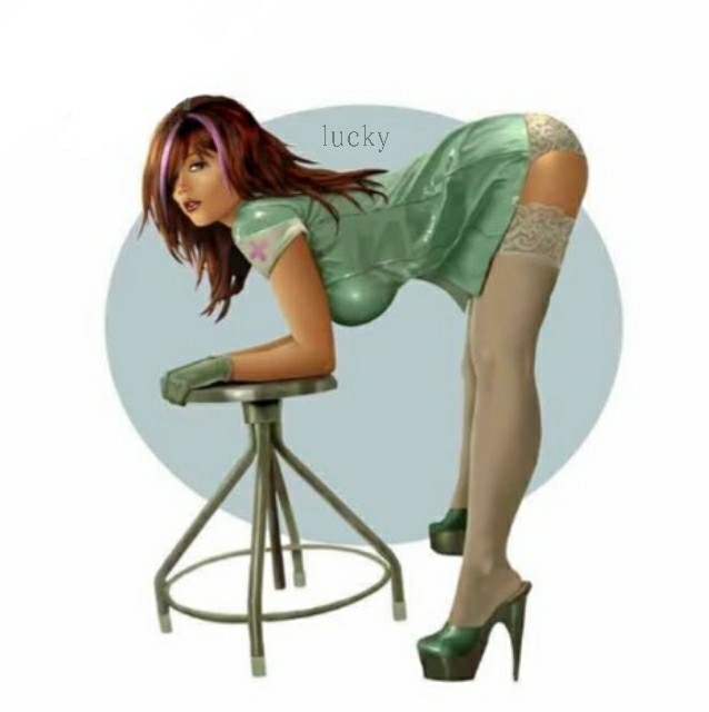 ヴィンテージ レトロ 転写 ステッカー 車 カッティングステッカー シール デカール セクシー ナース ピンナップガール ランジェリー luk74拍卖