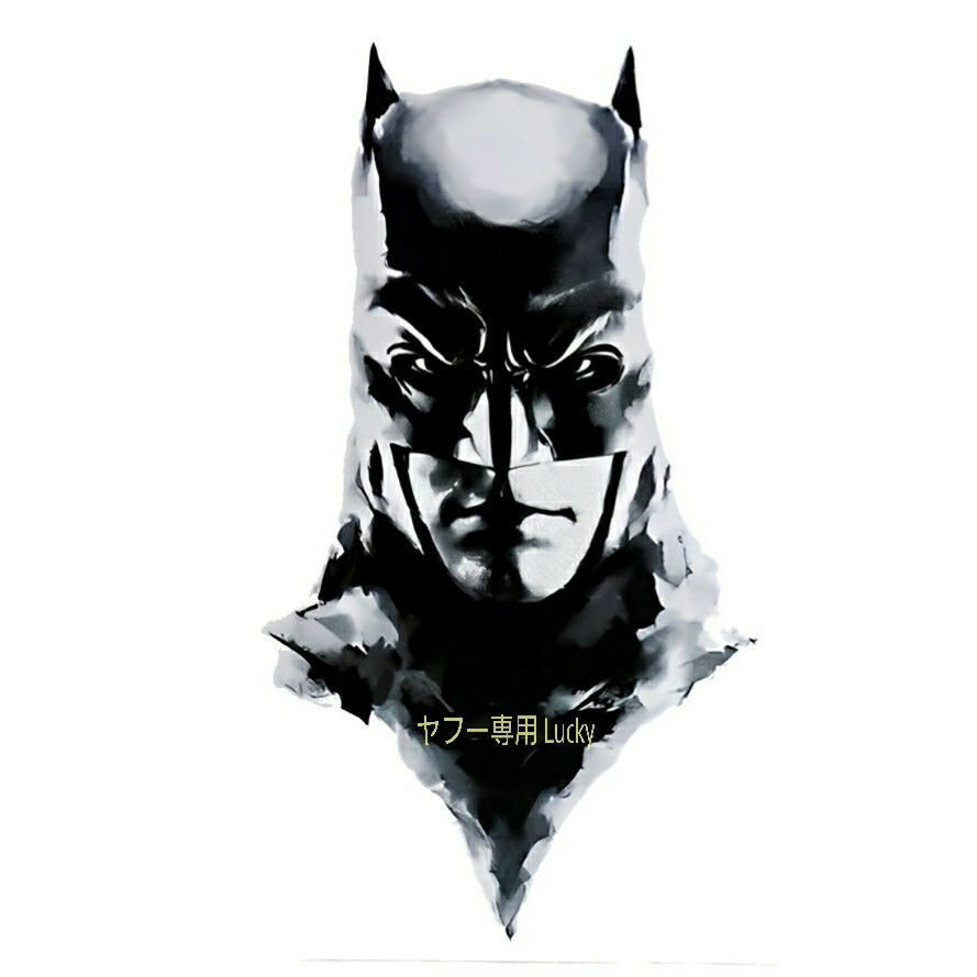 転写 ステッカー 車 カッティングステッカー シール シート デカール バットマン 映画 コミック 白黒 バイク 装飾 luk692拍卖