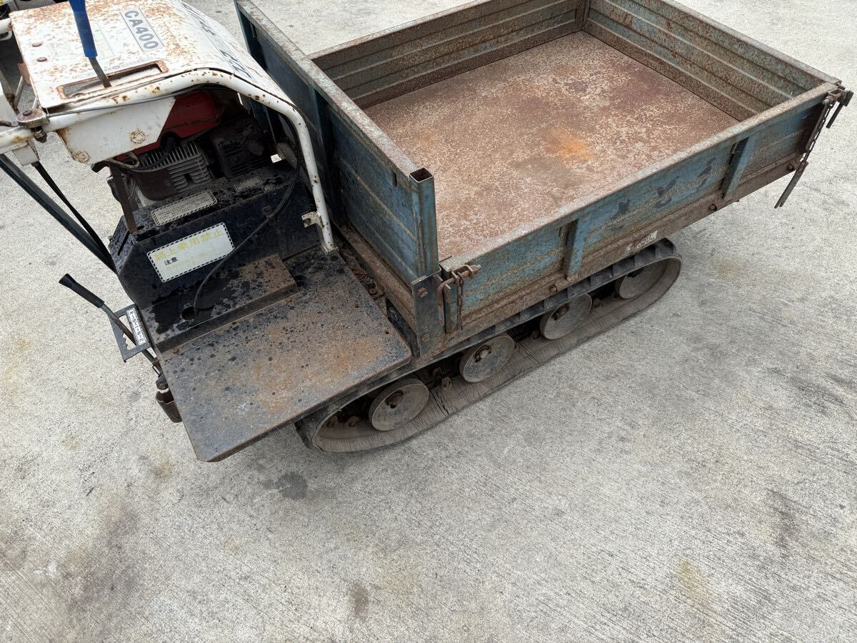 コンマ CA-400 佐藤 コンマフォートキャリア 動作良好品 山形発 手渡し 着払い 運搬車 拍卖