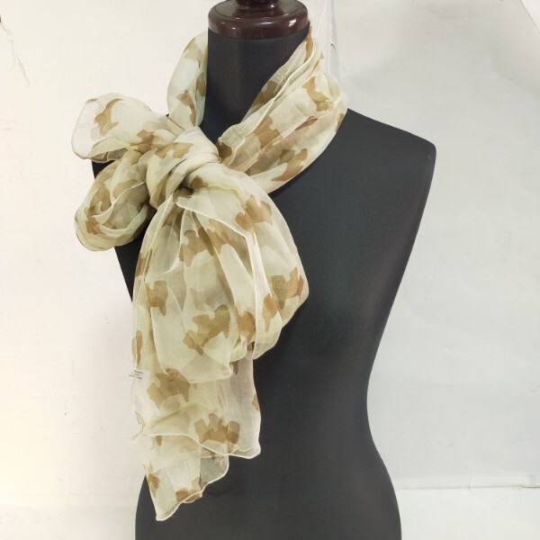 AGATHA アガタ シルク スカーフ 中古 拍卖