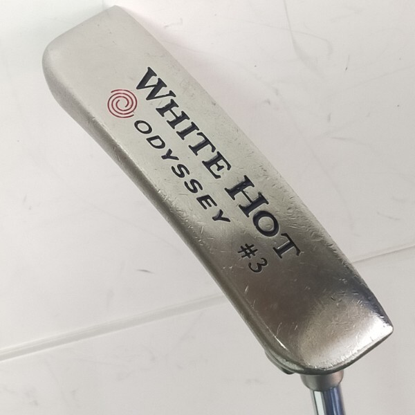 オデッセイ ホワイト ホット パター #3 33インチ 約84.5㎝ WHITE HOT #3 中古 拍卖