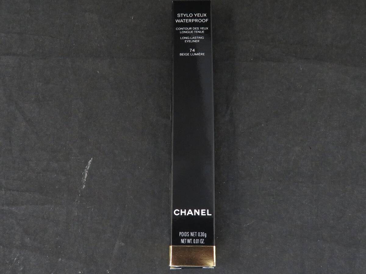 未使用 CHANEL シャネル スティロ ユー ウォータープルーフN 74 アイライナーペンシル *27拍卖