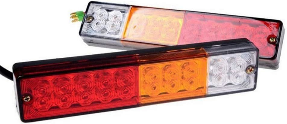 トレーラーテールランプ1T-Y1led 12V/24V 防水 汎用 トラック/ローリー/シップに適用 2個入り拍卖
