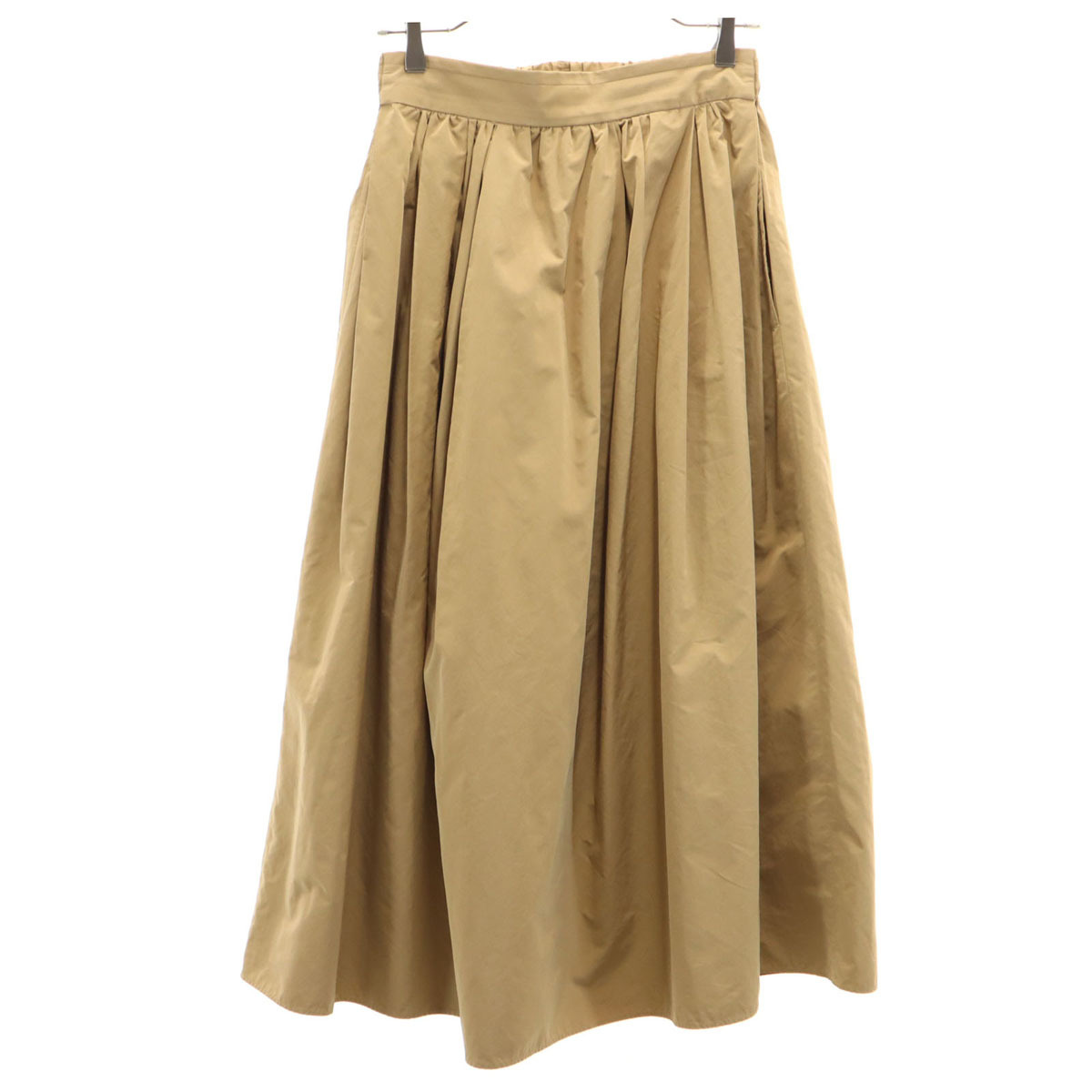 JOURNAL STANDARD ジャーナルスタンダード 日本製 ロングスカート 40 ベージュ レディース拍卖