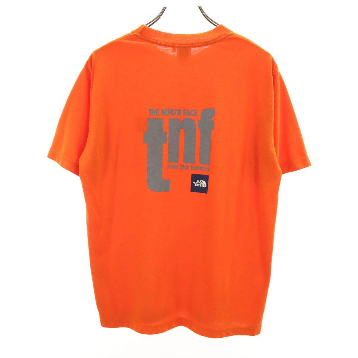THE NORTH FACE ノースフェイス 日本製 半袖 Tシャツ M オレンジ系 メンズ拍卖