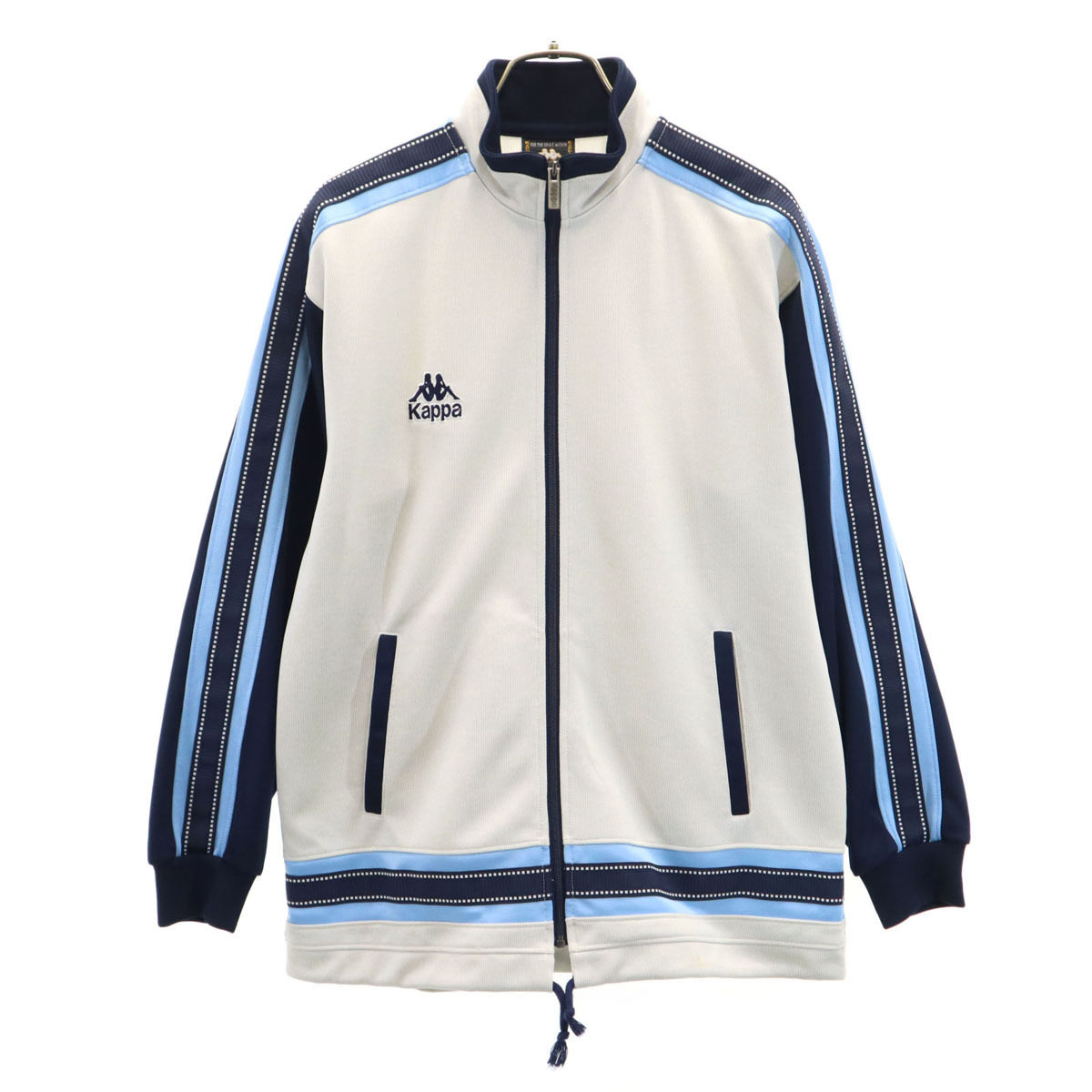 Kappa カッパ トラックジャケット 160 グレー ジャージ キッズ拍卖