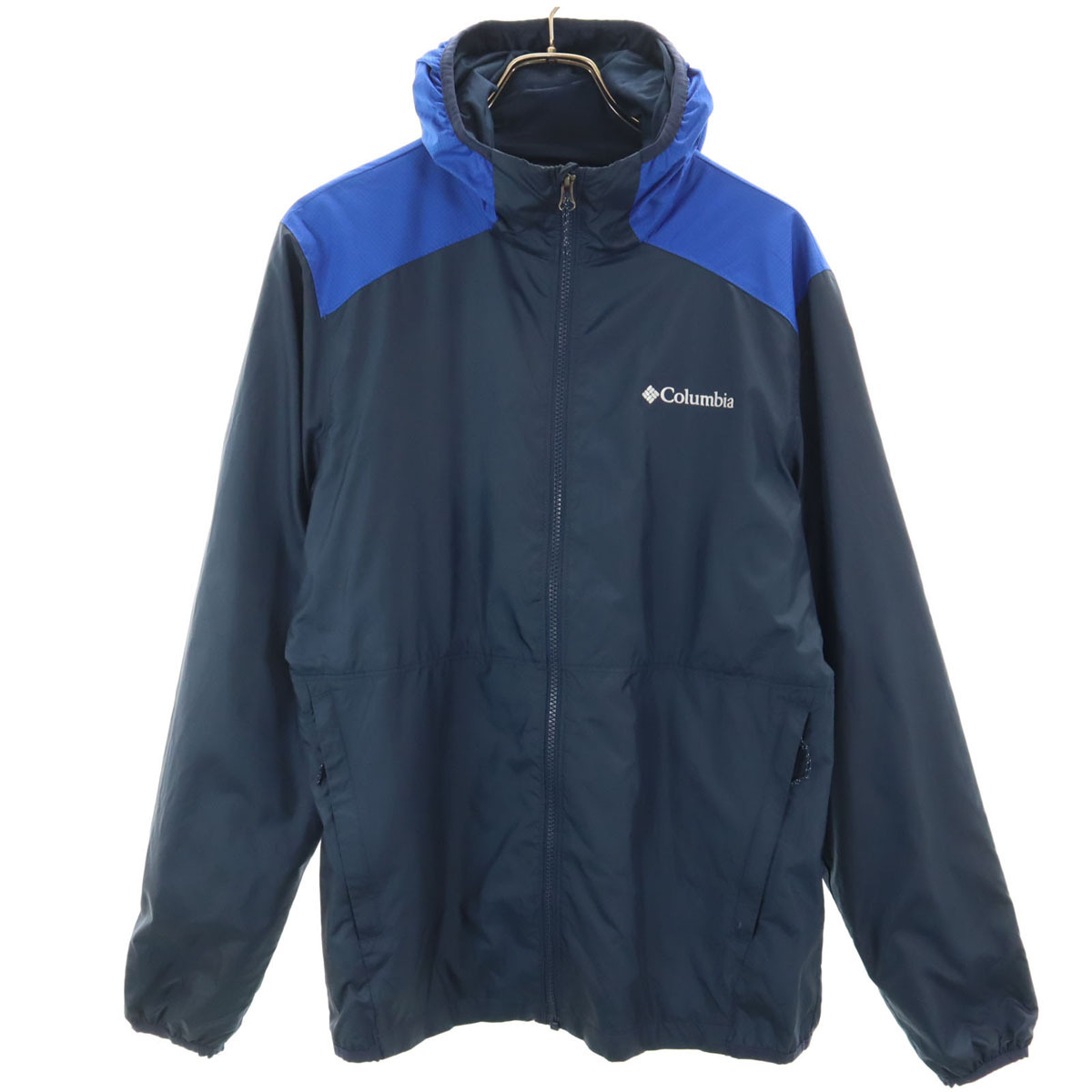 Columbia コロンビア パッカブル ジャケット L ネイビー アウトドア メンズ拍卖