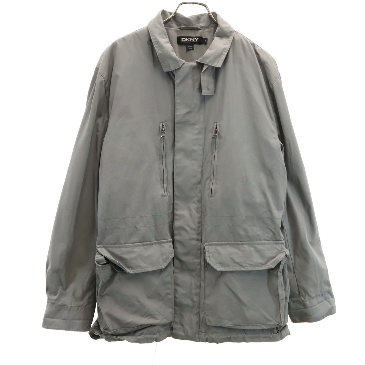 DKNY DONNA KARAN NEW YORK ダナキャランニューヨーク ジャケット S グレー メンズ拍卖