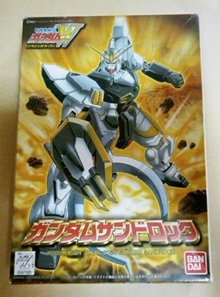 ガンダムサンドロック 1/144 新機動戦記ガンダムW ガンプラ プラモデル バンダイ 1995年 A109拍卖