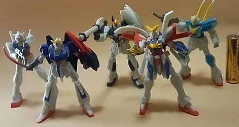 機動戦士ガンダム MSセレクション2 全5種 ガンダム/Zガンダム/νガンダム/V2ガンダム/ゴッドガンダム バンダイ/ガシャポン 96年 A110拍卖