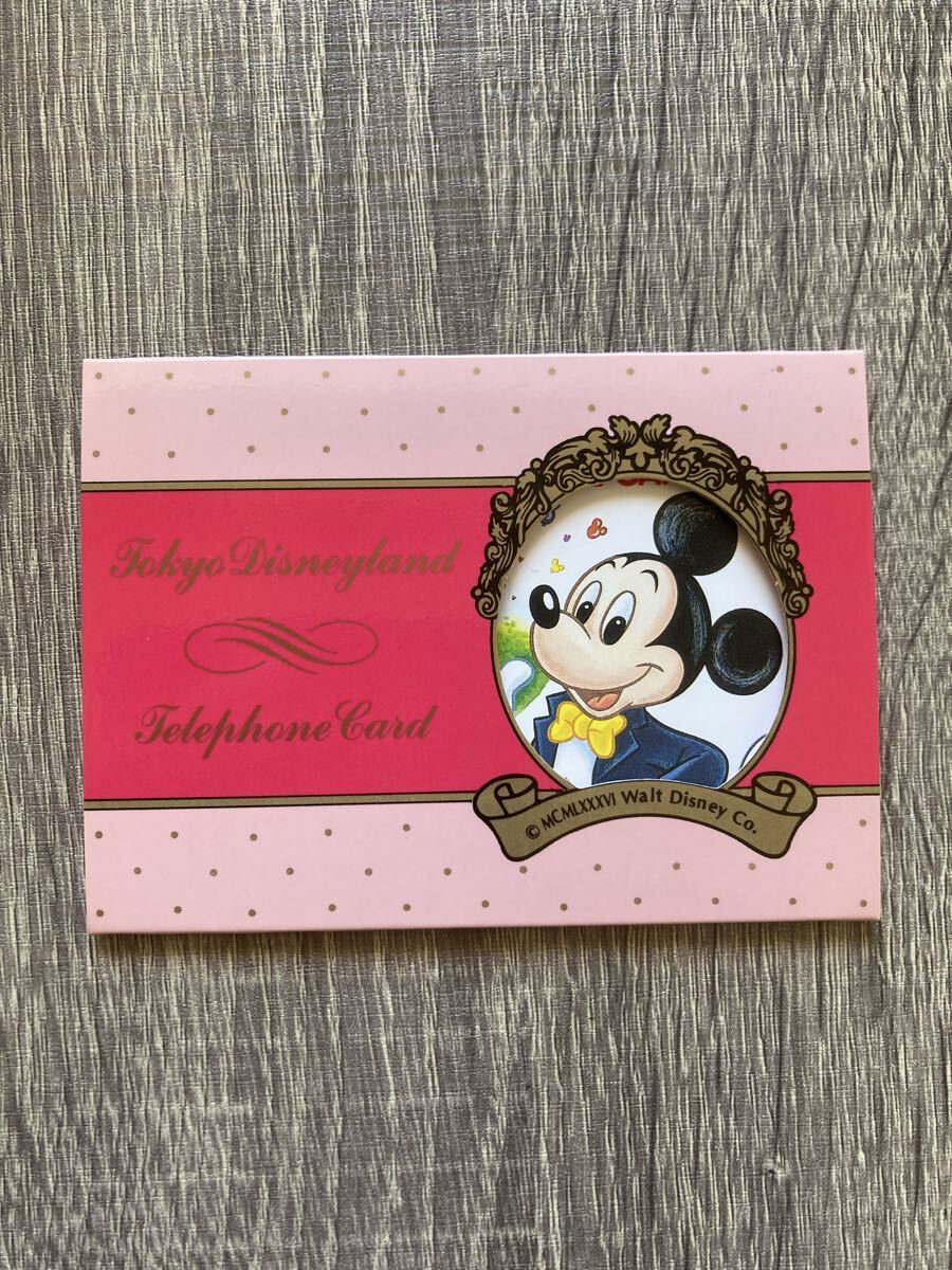 【未使用・当時モノ】テレホンカード 東京ディズニーランド ミッキーマウス N拍卖