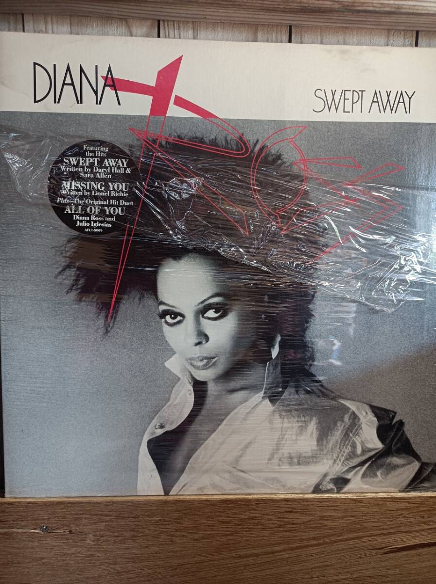 P1-2 LP ダイアナ・ロス Diana Ross SWEPT AWAY 拍卖