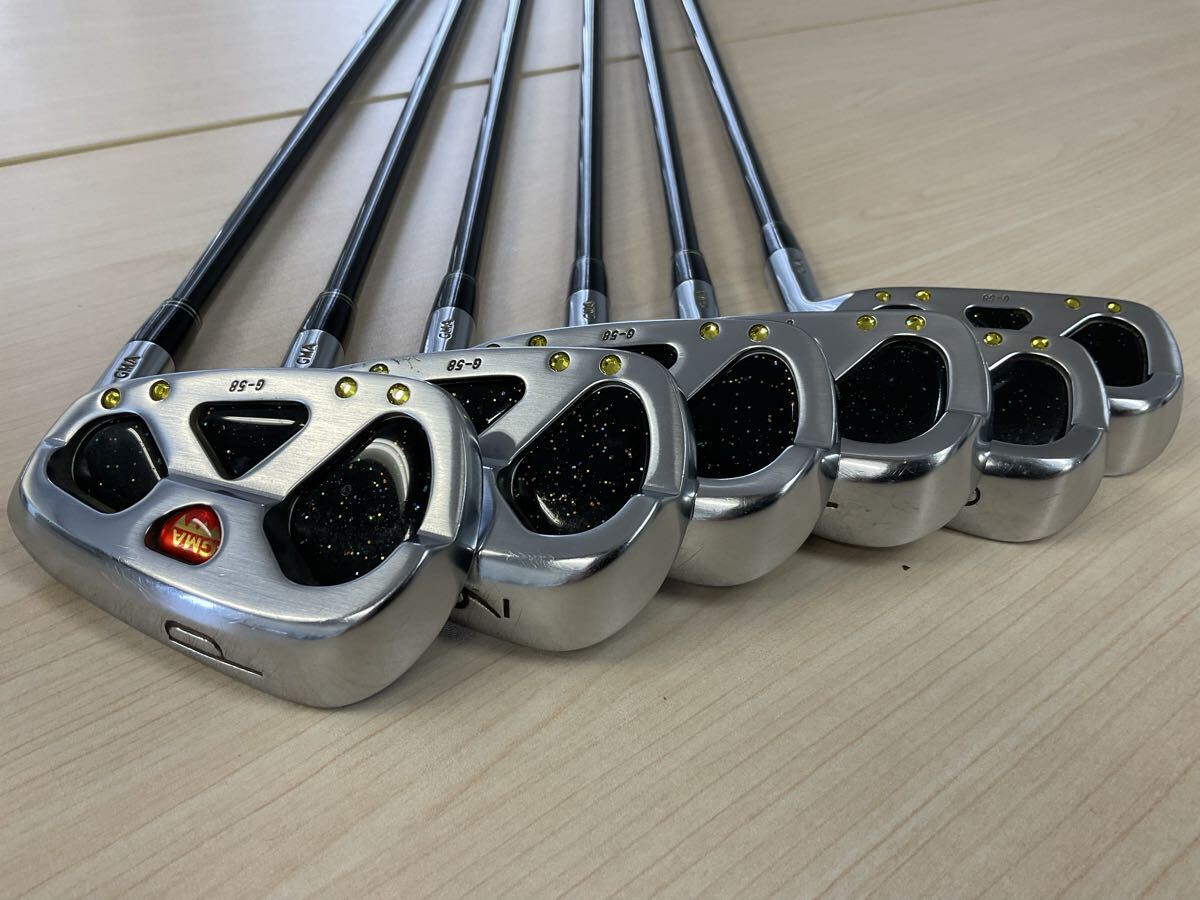 GMAゴルフ アイアンG-58 6本拍卖