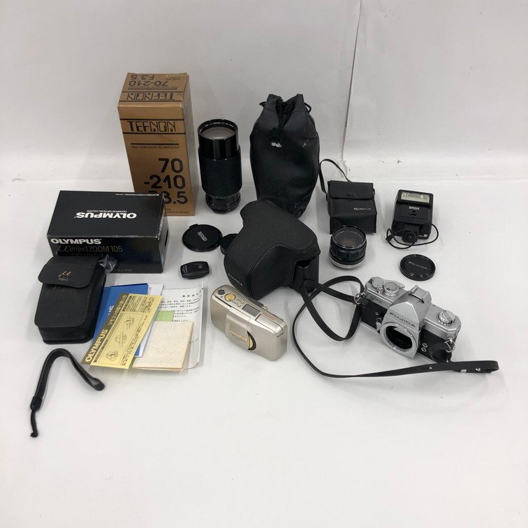 OLYMPUS/FUJICA/TEFNON/FUJINON フィルムカメラ 一眼レフ カメラレンズ おまとめ【DGBE1016】拍卖