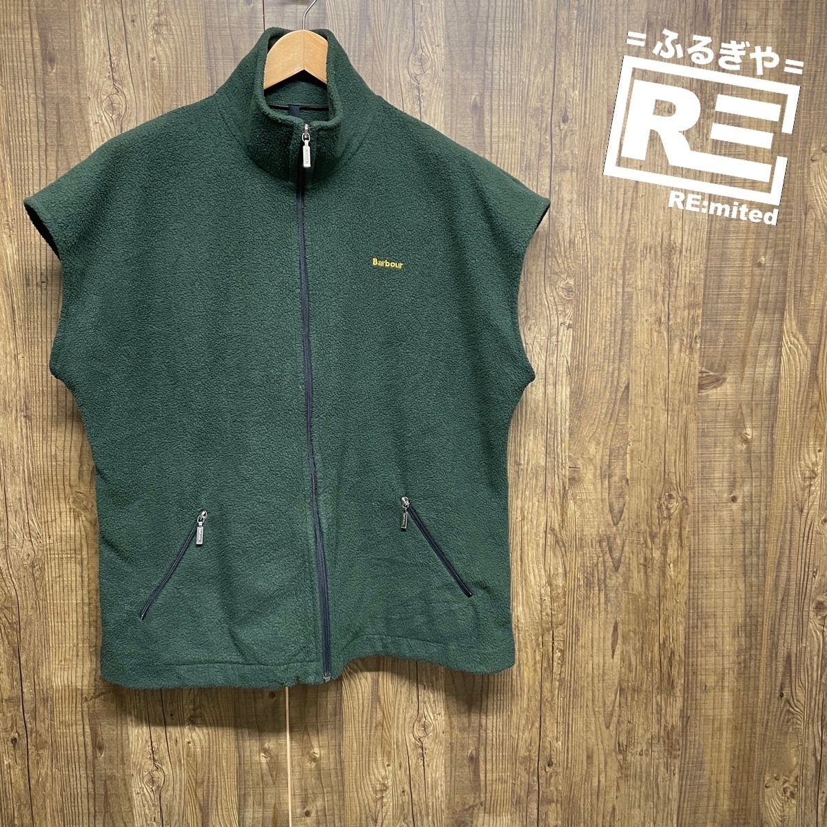 XL Barbour バブアー フリースベスト 3724拍卖