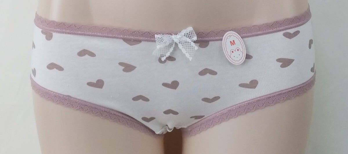 ティーンズショーツ M ハート柄 新品・未使用拍卖