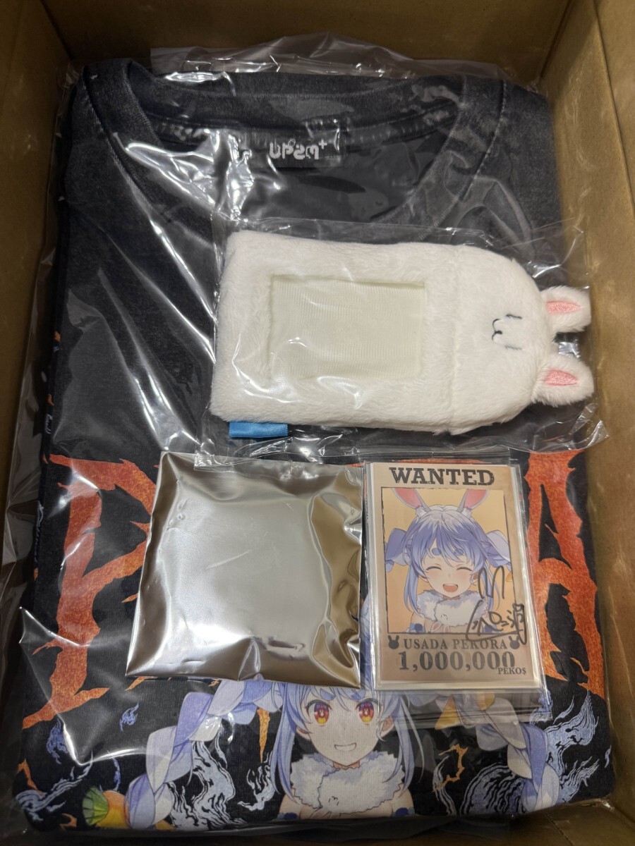 兎田ぺこら 誕生日記念 2025 兎田ぺこら直筆サイン入り憂姫はぐれ描き下ろし チェキ風ブロマイドカード拍卖