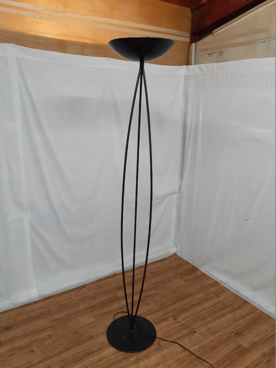 【現地引取可/通電確認済】 フロアスタンドライト yamagiwa 間接照明 ハロゲンランプ 黒川雅之 INCENSE / 家財便Dランク (SGAW1001321)拍卖