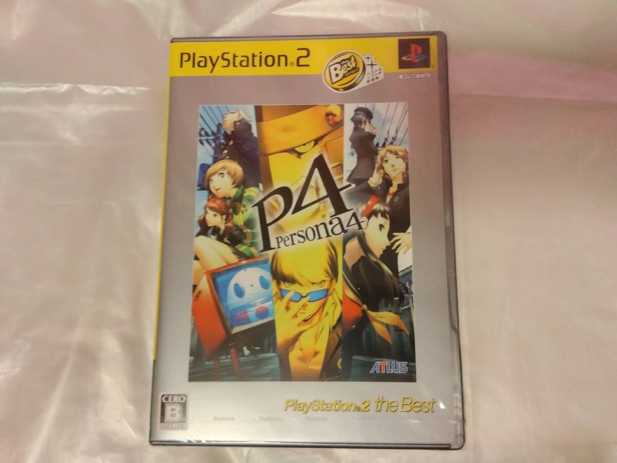 未開封 PS2 ペルソナ4 PlayStation2 the Best拍卖