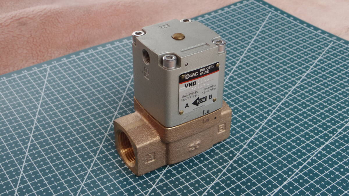 新品 SMC PROCESS VALVE VND300D プロセスバルブ 水蒸気用2ポートバルブ拍卖