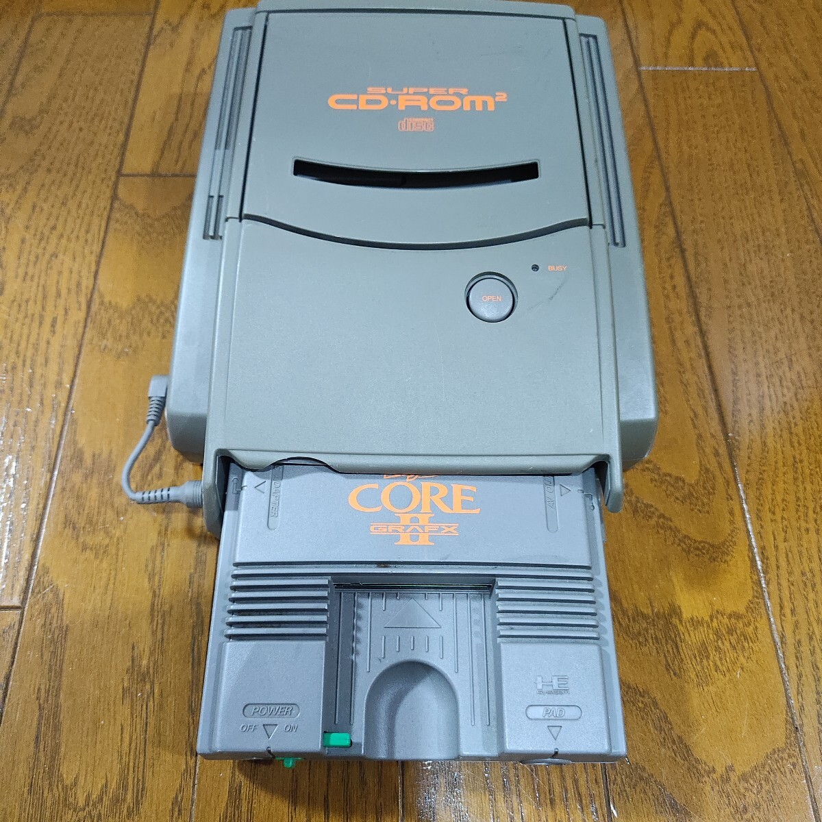 PCエンジン コアグラフィックス2+SUPERCD-ROM2セット拍卖