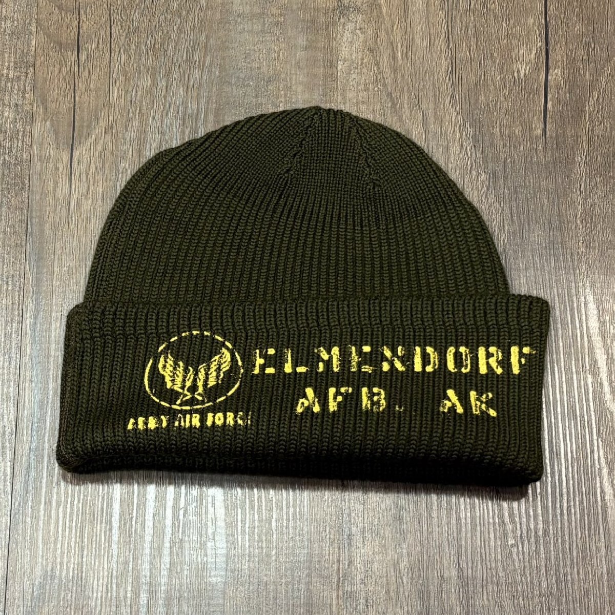 バズリクソンズ ニットキャップ ステンシル アメカジ ミリタリー 軍物 帽子 BR02603 149)オリーブ サイズフリー拍卖