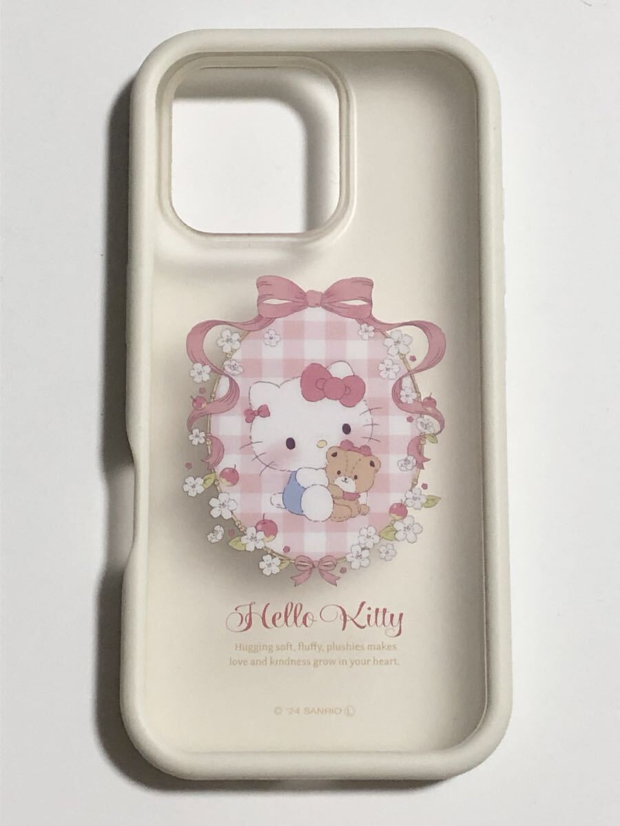 超美品 サンリオキャラクターズ ハローキティ プランプフレームケース iPhone16Pro スマホ ケース iPhone16 Pro iPhone 16Pro 16 プロ拍卖