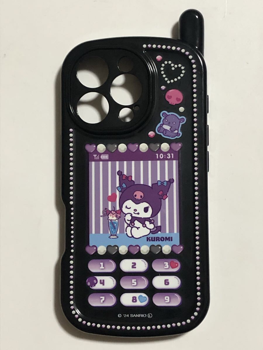 サンリオキャラクターズ クロミ iPhone16 Pro レトロガラケー風ケース iPhone16Pro スマホ ケース iPhone 16Pro 16 プロ サンリオ拍卖