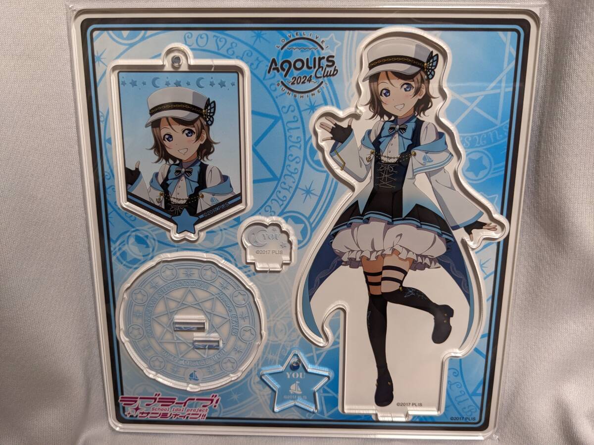 【送料無料】(入手困難品) アクリルスタンド 渡辺曜 (AqoursCLUB限定)ラブライブサンシャイン Aqours 幻日のヨハネ 斉藤朱夏拍卖