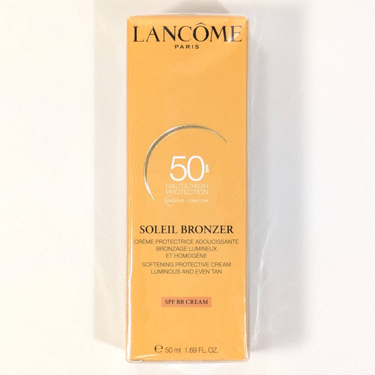 【未開封】 ランコム ソレイユ ブロンザー スムージング プロテクティブ クリーム BBクリーム SPF50 LANCOME 50ml 日焼け止め 【未使用】拍卖