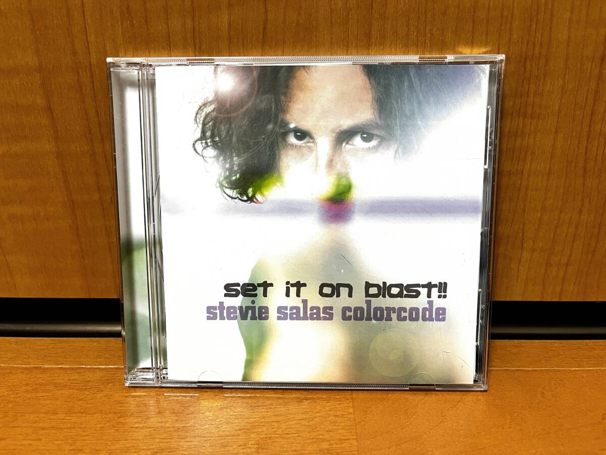 【2009年発売/国内盤/帯付き】Stevie Salas Colorcode『Set It on Blast!!』(Yoshimoto R and C Co., LTD./YRCG-90012)拍卖