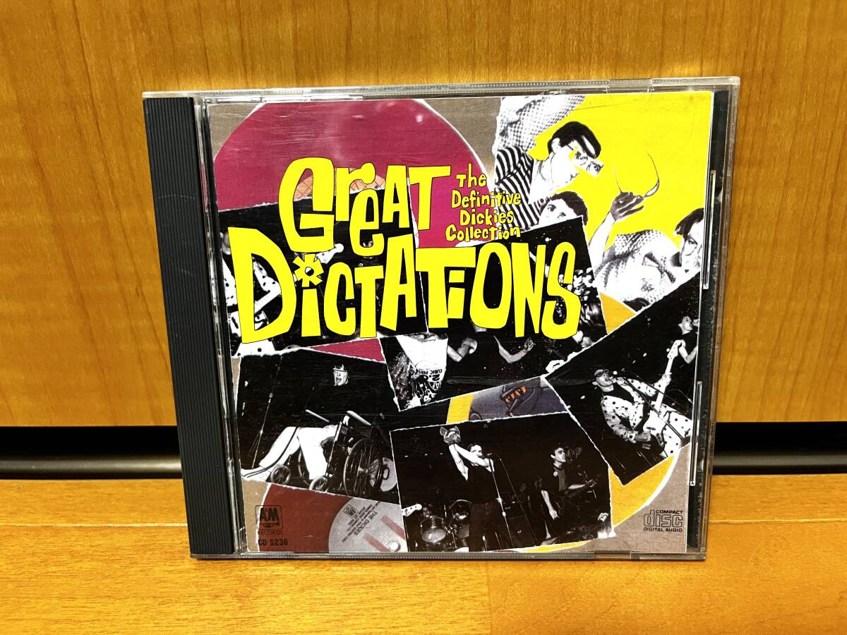 【1989年発売/輸入盤】The Dickies『Great Dictations (The Definitive Dickies Collection)』(A&M Records/CD 5236/ディッキーズ)拍卖