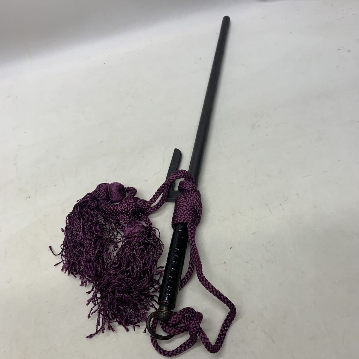 十手 時代もの 銘入 江戸時代? 鉄製拍卖