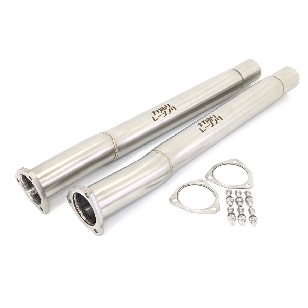 馬力・音量アップ! AUDI ミッドパイプ RS3 8V / 8Y ナガホリレーシング フロントパイプ エキゾースト 触媒ストレート マフラー拍卖