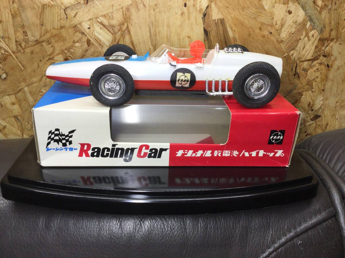 ナショナル レーシングカー 当時物 昭和 レア 乾電池 ハイトップ拍卖