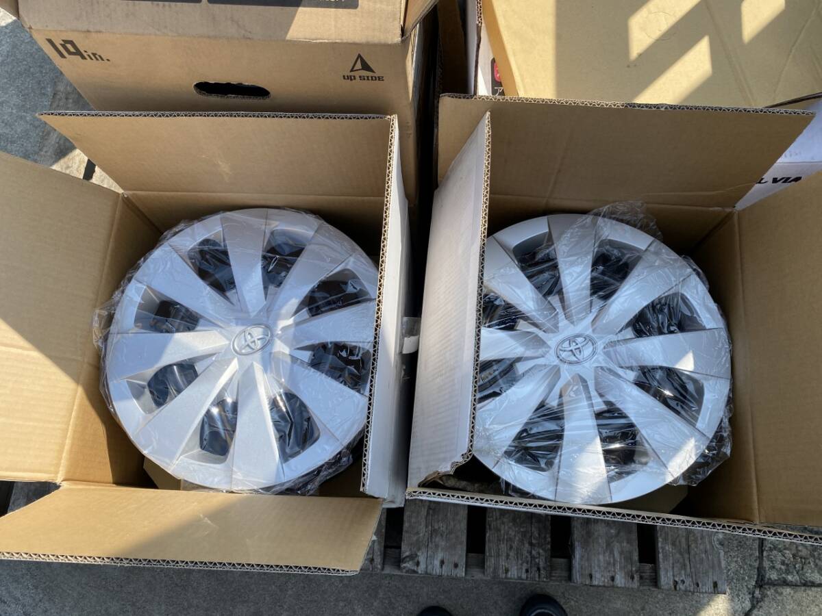 【新車外し】4本セット カローラツーリング トヨタ純正 鉄ホイール ホイールキャップ スチールホイール 鉄チン拍卖