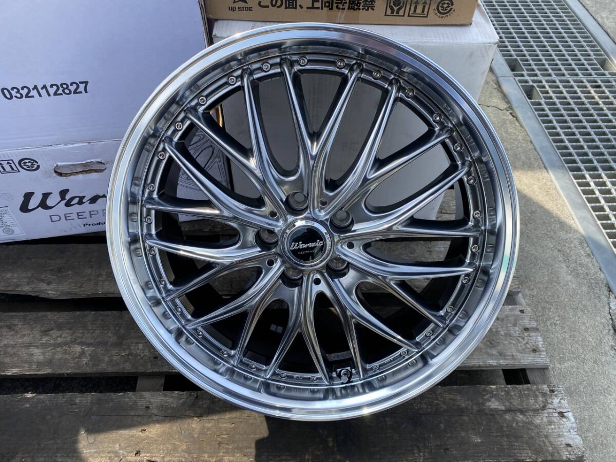 【新品】 ワーウィック ディープランド 2ピースアルミホイール 18インチ 7J オフセット+55 PCD100 5穴 ハブ径73拍卖