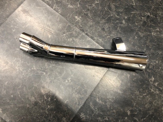 (MB719)新品 未使用 Z250FT【極】メガホン テールのみ プリティ― メッキはがれ有り拍卖