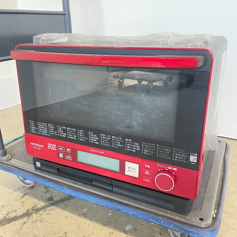 北海道・九州・沖縄・離島追加送料有【中古】 過熱水蒸気オーブンレンジ 日立 MRO-TWE5 2017年製 (No.9799) 業務用 厨房機器拍卖