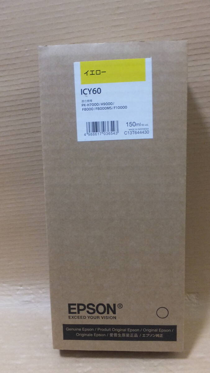 ★超格安!!EPSON 純正インクカートリッジ ICY60 未使用品 ★拍卖