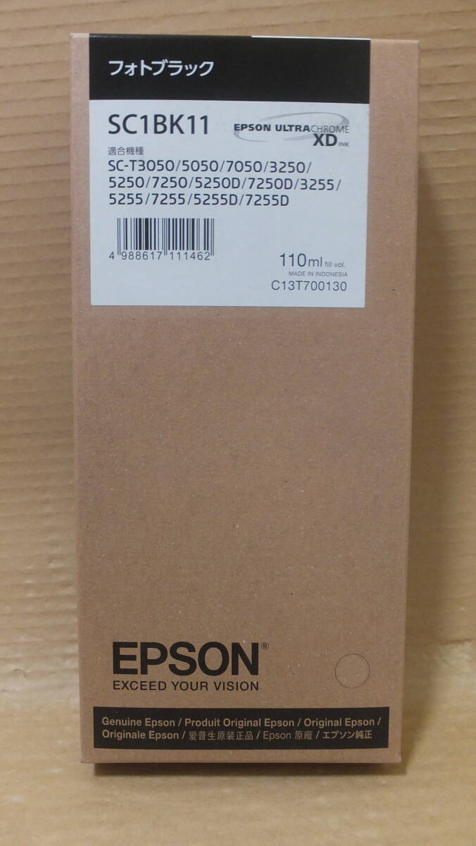 ★超格安!!EPSON 純正インクカートリッジ SC1BK11 未使用・未開封品 ★ 拍卖