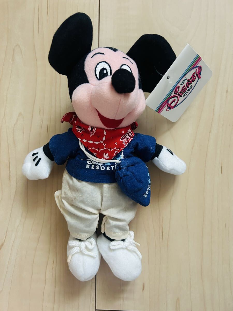 タグ付き ディズニーストア ミッキー ぬいぐるみ拍卖
