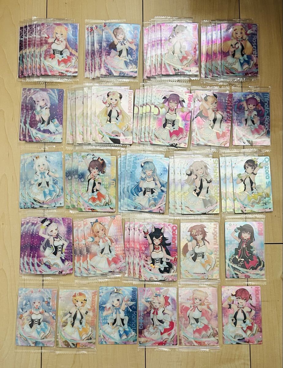 一部開封済み 開封済みはやや傷あり ホロライブ ウエハース2 カード 25種類 72枚拍卖