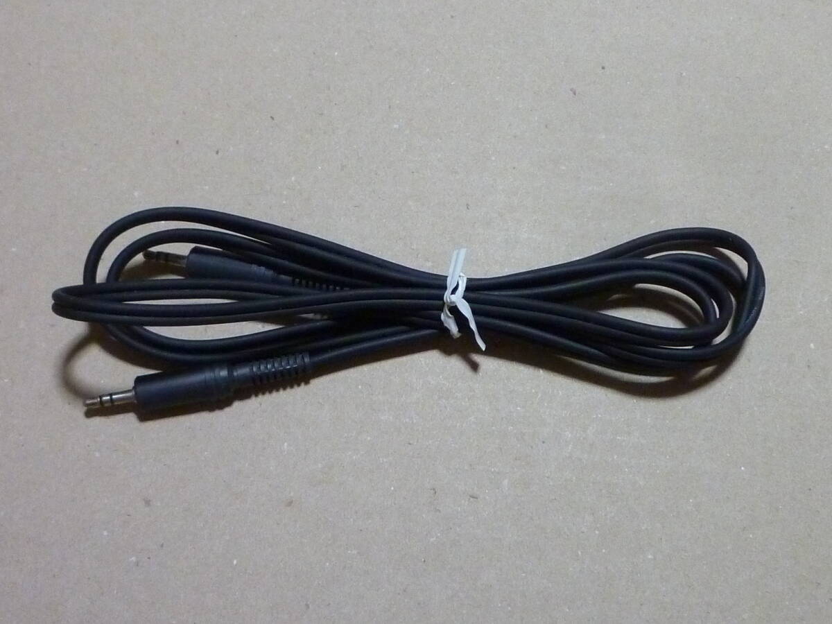 当時物 JVC オーディオケーブル 160cm ミニプラグ × ミニプラグ拍卖
