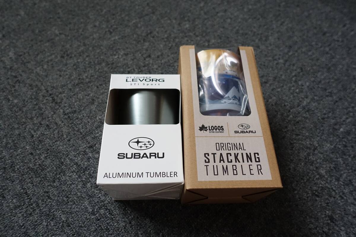 ★☆激レア非売品 SUBARU  アルミタンブラ+スタッキングタンブラ 未使用品☆★拍卖