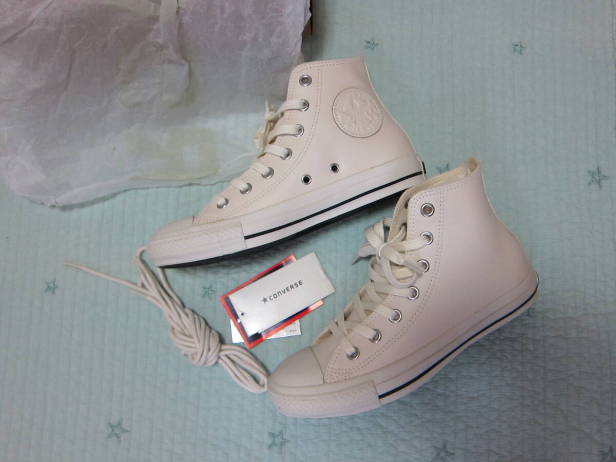 MHL.マーガレットハウエル/コンバース/レザー ハイカット ホワイト拍卖