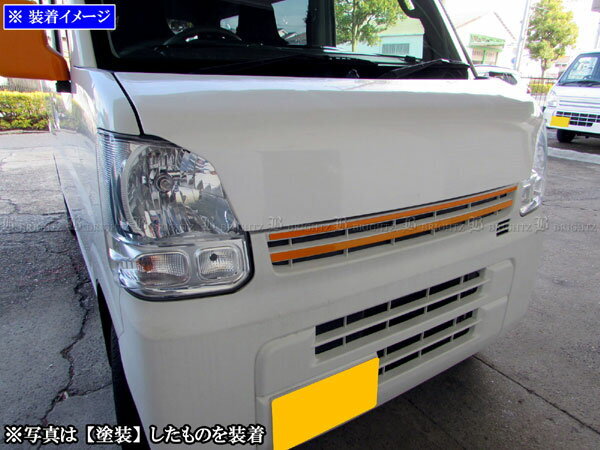 エブリイバン DA17V ボンネット 本体 ペイントベース フロント ガード プロテクター バッドフェイス エアロ BON-H-002拍卖