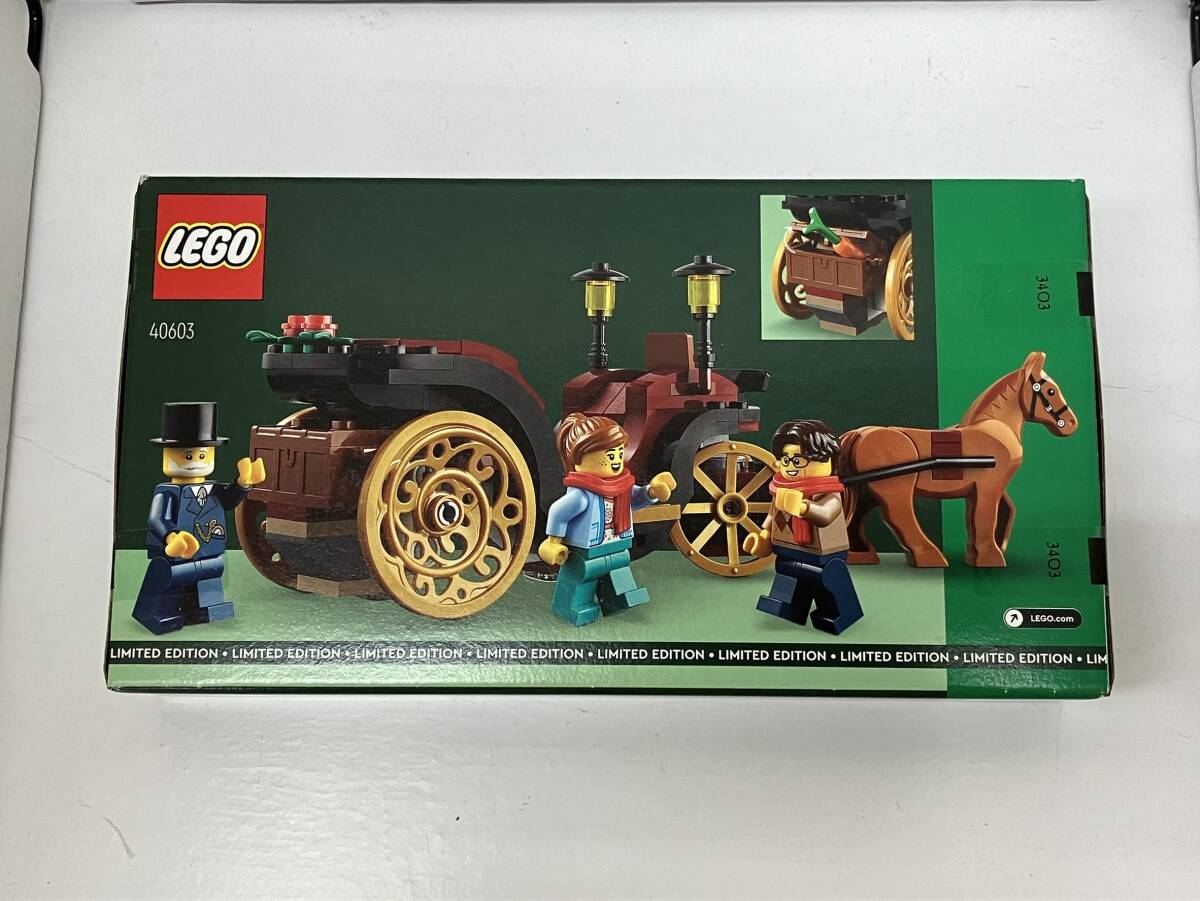 2025-YO2-SRT12D011-006★【未使用未開封品】レゴ Wintertime Carriage Ride 馬車の冬支度 (40603)★拍卖