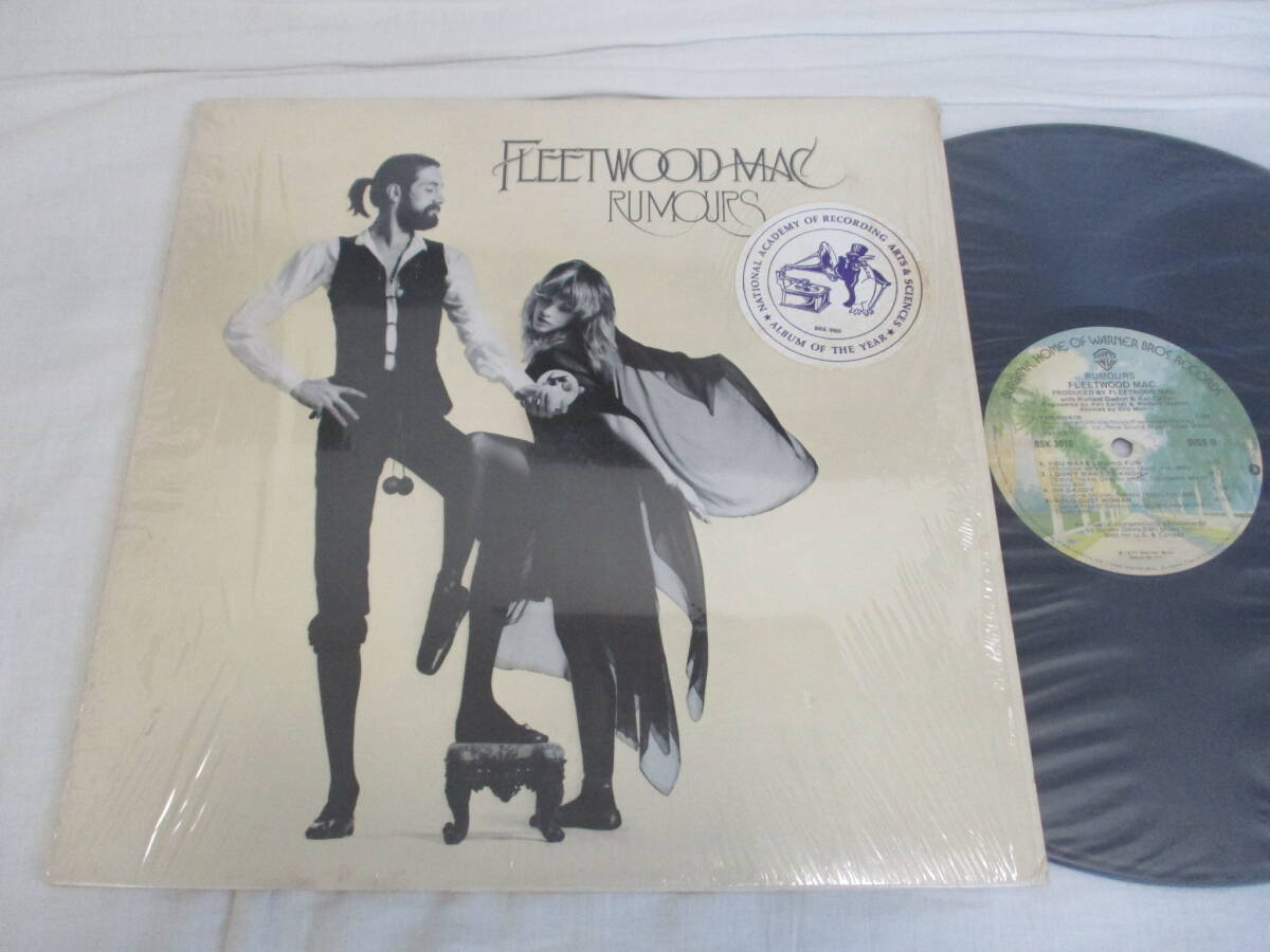Fleetwood Mac Rumours フリートウット・マック 噂 US 初回 LP 1977年プレス インサート シュリンク + ハイプ・ステッカー拍卖