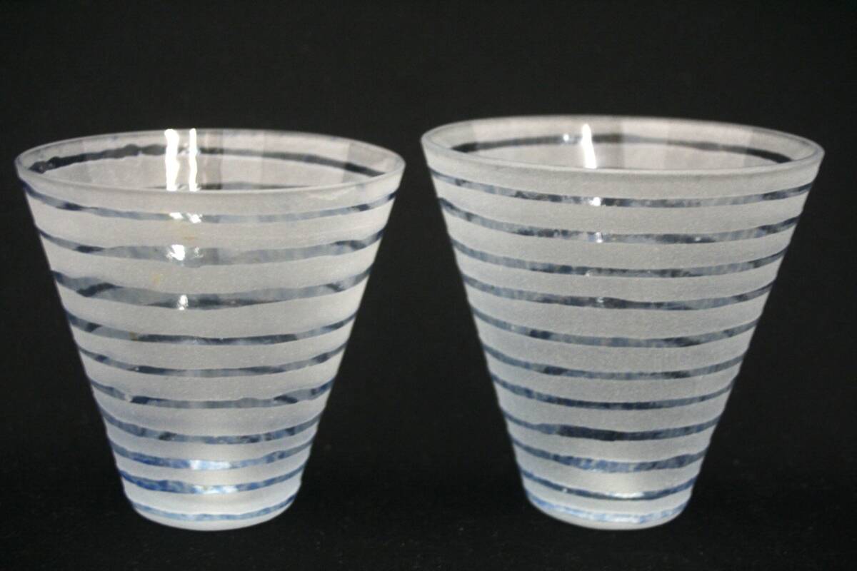 122-1675-9ブルー&ホワイトしましま拍卖